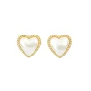 Coucou Suzette Boucles d'oreilles Coeur en Perle > Bijoux & Montres