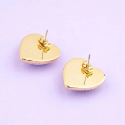 Coucou Suzette Boucles d'oreilles Coeur en Perle > Bijoux & Montres