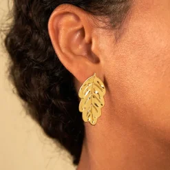 Coucou Suzette Boucles D'oreilles Feuilles > Bijoux & Montres