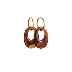 Sélectionné par Fleux Boucles d'oreilles goutte en résine > Bijoux & Montres
