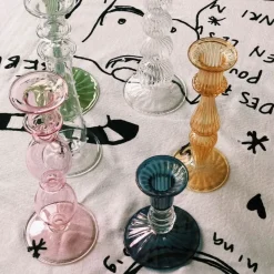 Anna + Nina Bougeoir Faded Dioni > Bougies, Bougeoirs Et Allumettes