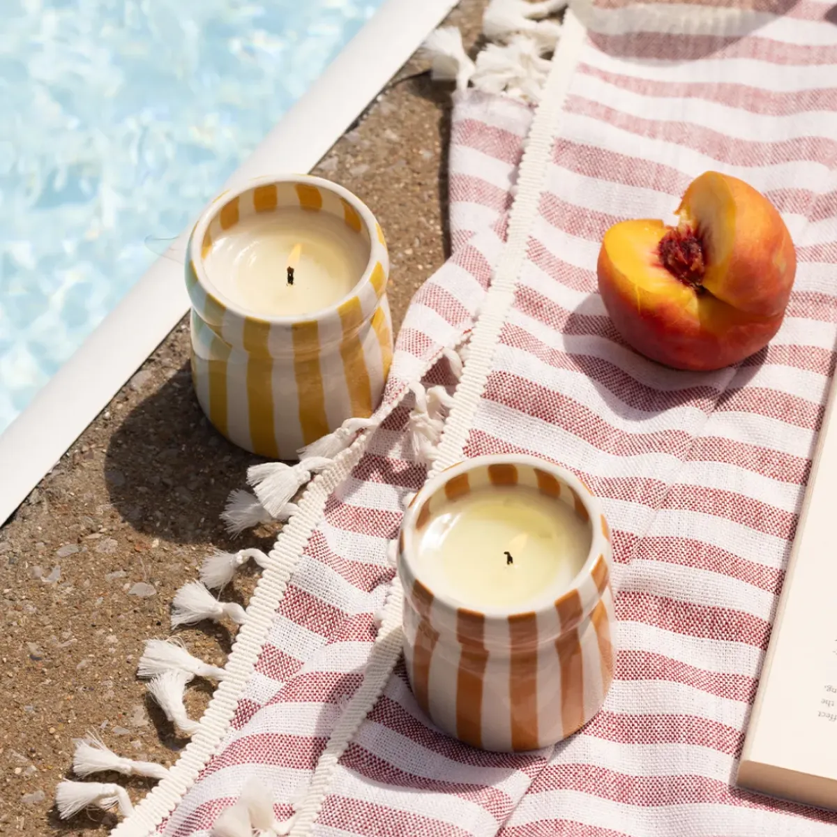 Sélectionné par Fleux Bougie Cabana - Sienna Sunset > Bougies, Bougeoirs Et Allumettes
