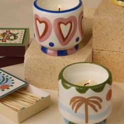 Sélectionné par Fleux Bougie parfumée Adopo - Lush Palms > Bougies, Bougeoirs Et Allumettes