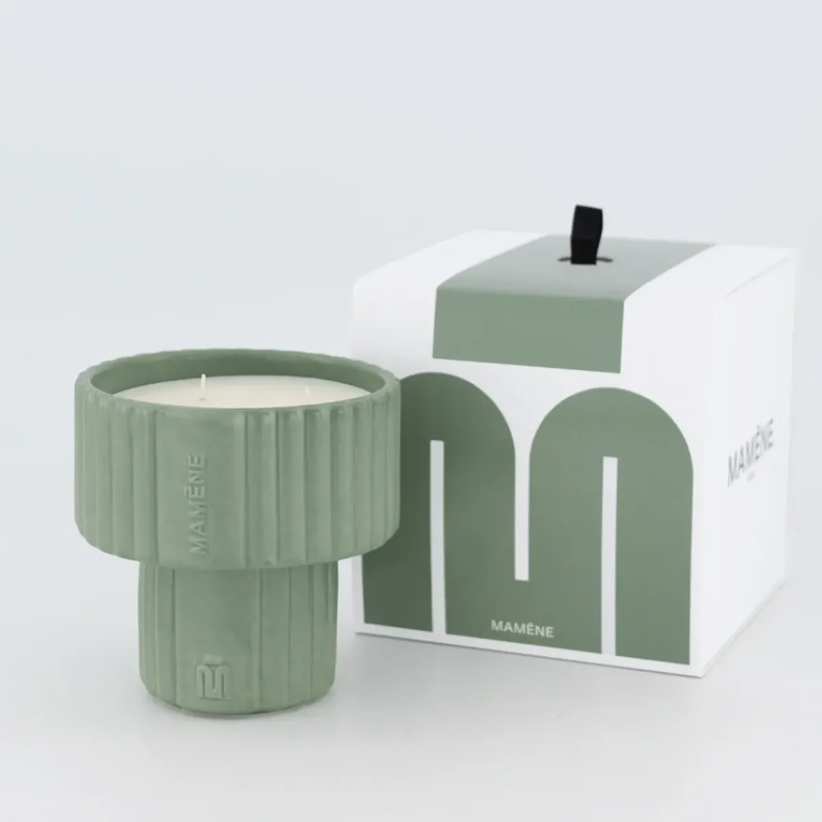 Mamene Paris Bougie Parfumée Podium M - Andy > Fabriqué En Europe|Fabrication Artisanale
