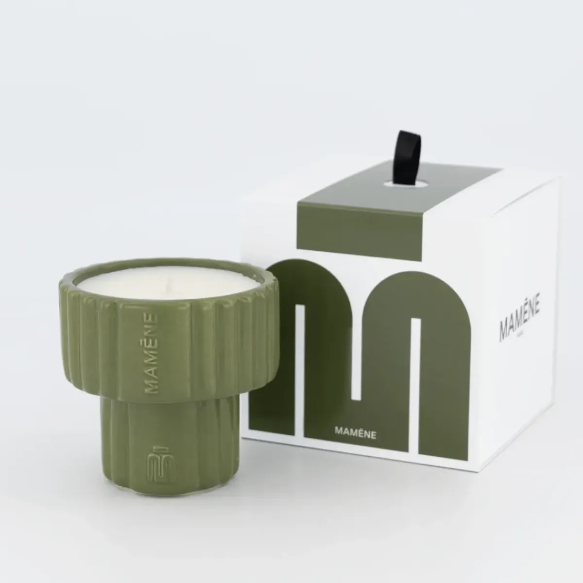 Mamene Paris Bougie Parfumée Podium S - Yvon > Fabriqué En Europe|Fabrication Artisanale