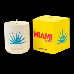 Assouline Bougie Travel from Home - Miami Beach > Bougies, Bougeoirs Et Allumettes