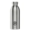 24bottles Bouteille Clima 050 Brushed Steel > Bouteilles & Lunch Box
