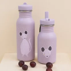 Trixie Bouteille Mrs Mouse en acier inoxydable 500 ml > Enfant Vaisselle Enfants|Vaisselle Enfant