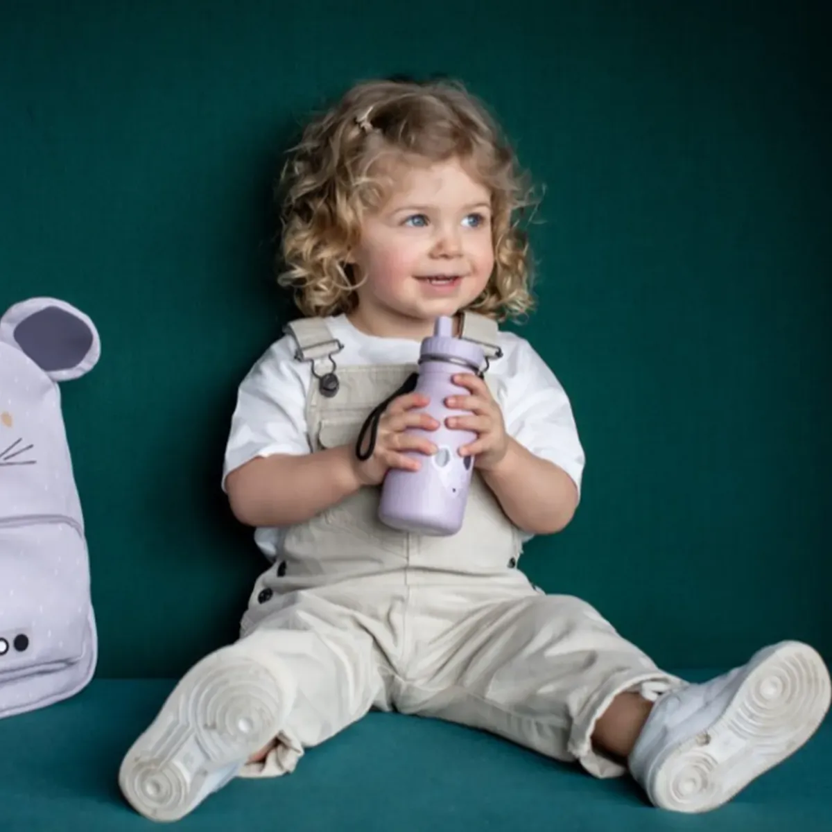 Trixie Bouteille Mrs Mouse en acier inoxydable 350 ml > Enfant Vaisselle Enfants|Vaisselle Enfant
