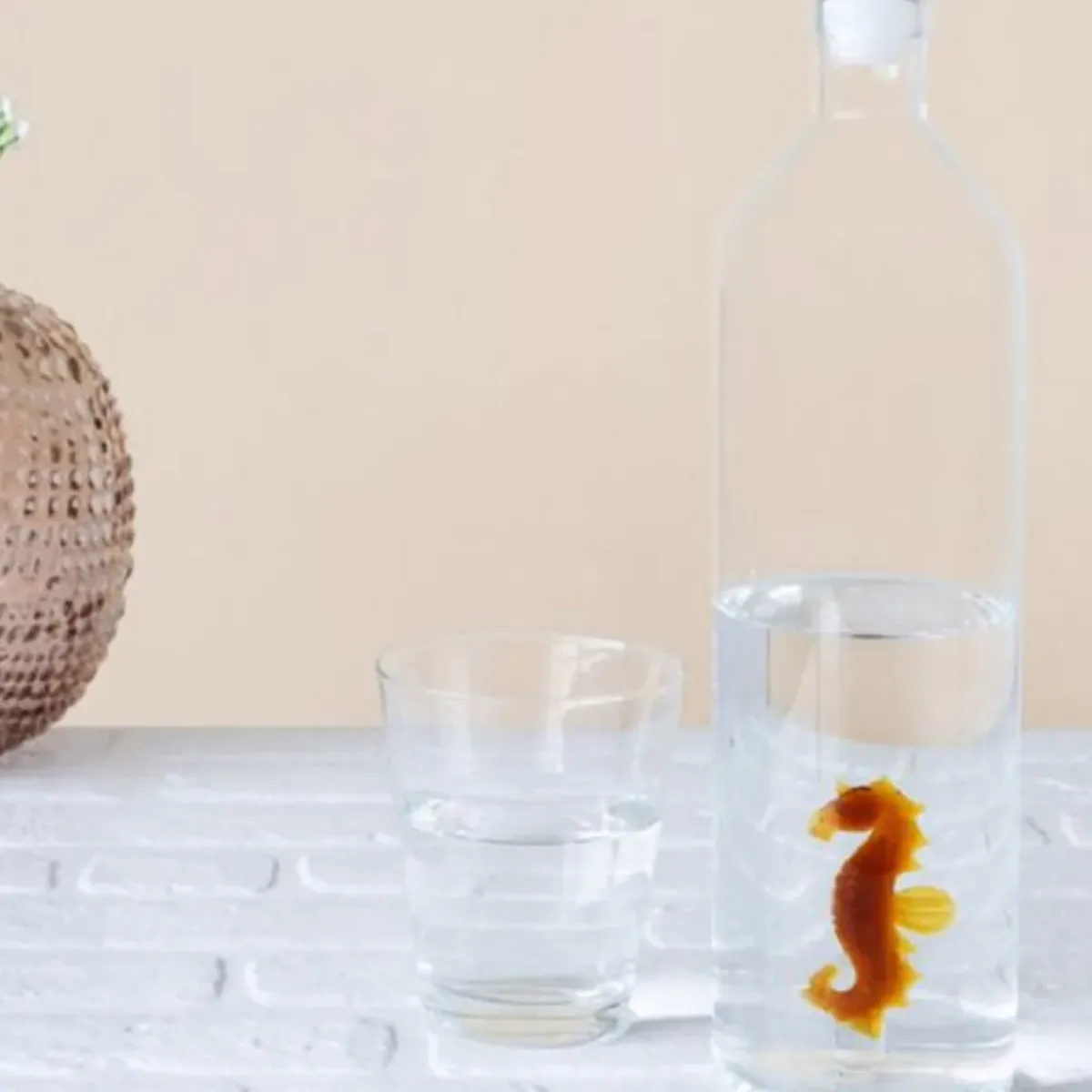 Sélectionné par Fleux Bouteille Sea Horse Atlantis en verre borosilicate -1.2L > Bouteilles & Lunch Box