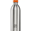 24 BOTTLES Bouteille Urban En Acier Argenté 1L > Bouteilles & Lunch Box