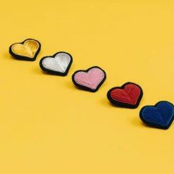 Macon&Lesquoy Broche Coeur - Argent > Fabrication Artisanale|Mode