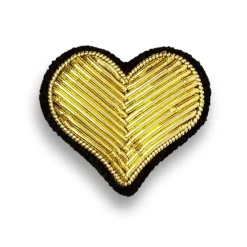 Macon&Lesquoy Broche Coeur Or > Fabrication Artisanale|Mode