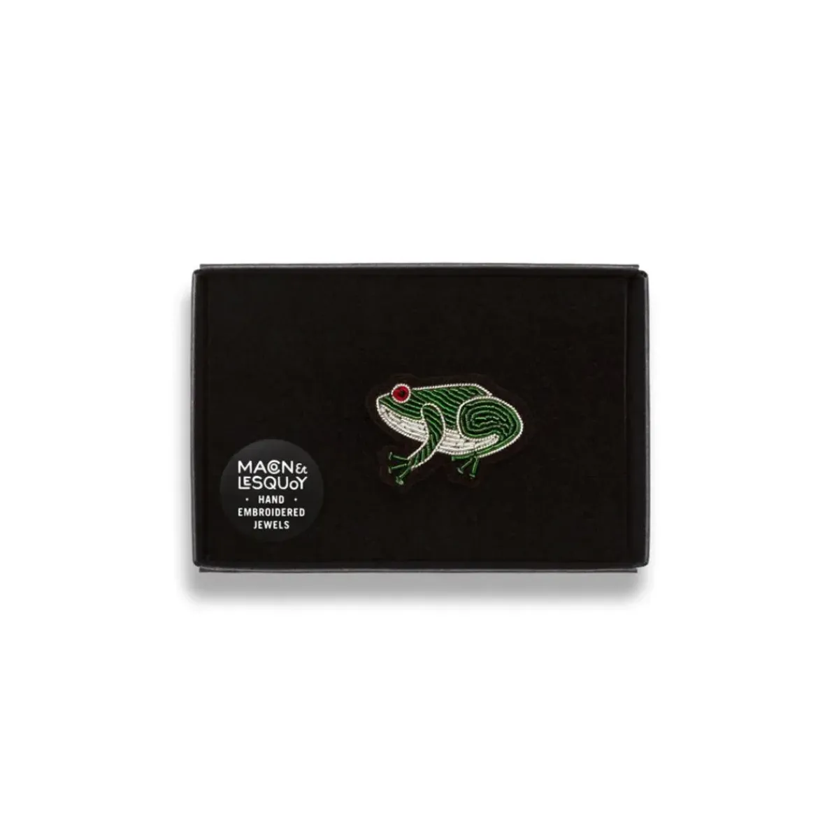 Macon&Lesquoy Broche Grenouille > Fabrication Artisanale|Mode