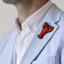 Macon&Lesquoy Broche Homard > Fabrication Artisanale|Mode