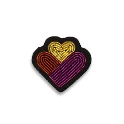 Macon&Lesquoy Broche Mini Coeurs Family > Fabrication Artisanale|Mode