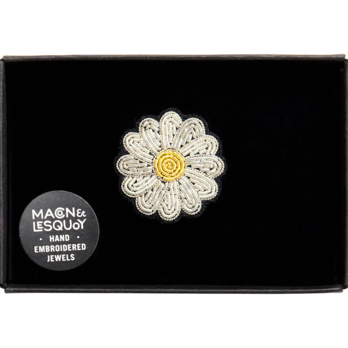 Macon&Lesquoy Broche Mini Marguerite > Fabrication Artisanale|Mode