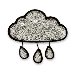 Macon&Lesquoy Broche Nuage et Pluie > Fabrication Artisanale|Mode