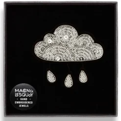 Macon&Lesquoy Broche Nuage et Pluie > Fabrication Artisanale|Mode