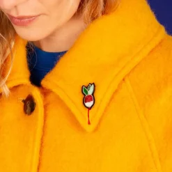 Macon&Lesquoy Broche Petit Radis > Fabrication Artisanale|Mode