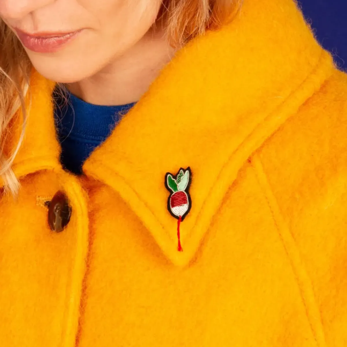 Macon&Lesquoy Broche Petit Radis > Fabrication Artisanale|Mode