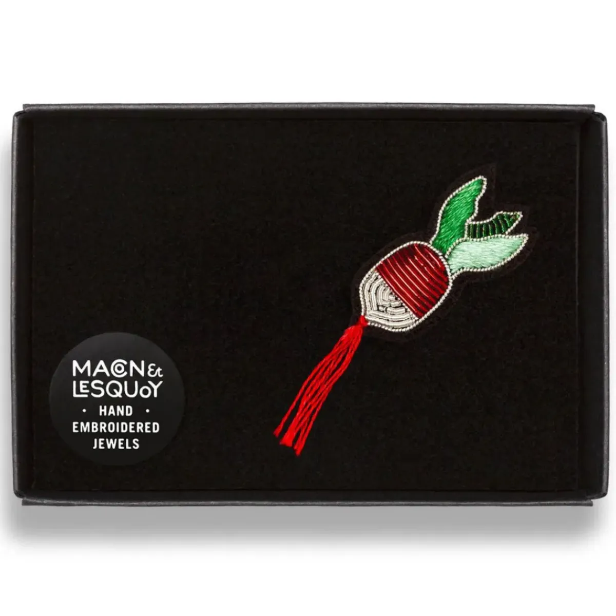 Macon&Lesquoy Broche Petit Radis > Fabrication Artisanale|Mode