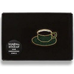 Macon&Lesquoy Broche Tasse Café > Fabrication Artisanale|Mode