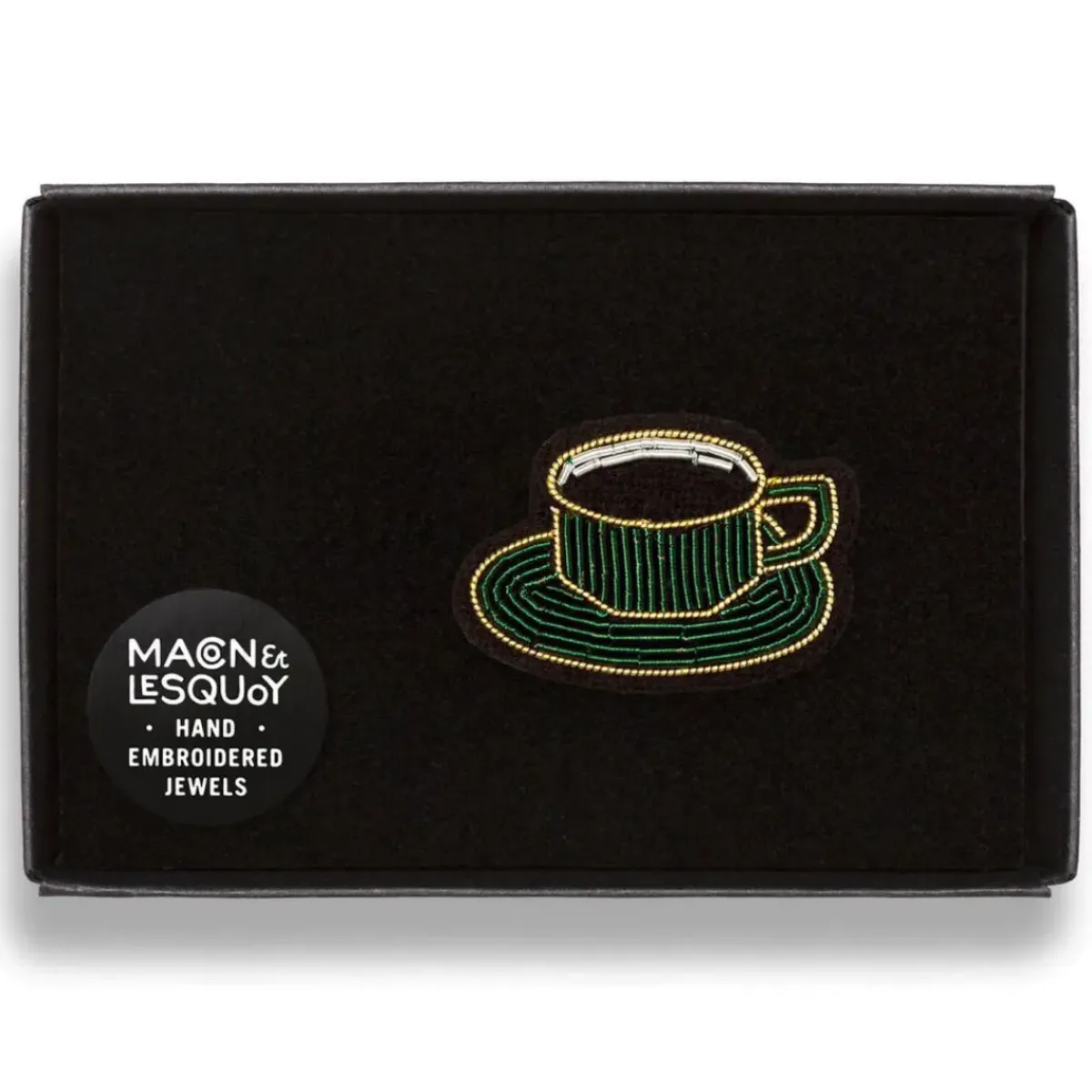 Macon&Lesquoy Broche Tasse Café > Fabrication Artisanale|Mode