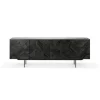 Ethnicraft Buffet Graphic en teck verni - 4 portes > Buffets, Armoires & Commodes