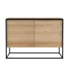 Ethnicraft Buffet Monolit en chêne - 2 portes > Buffets, Armoires & Commodes