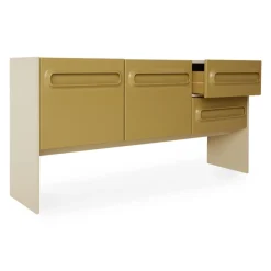 HK Living Buffet Space Dresser - 160 x 42 x 80 cm - Sage u0026 Cream > Buffets, Armoires & Commodes