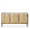 Ethnicraft Buffet Stairs en chêne - 3 portes > Buffets, Armoires & Commodes