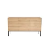 Ethnicraft Buffet Whitebird en chêne - 3 portes > Buffets, Armoires & Commodes