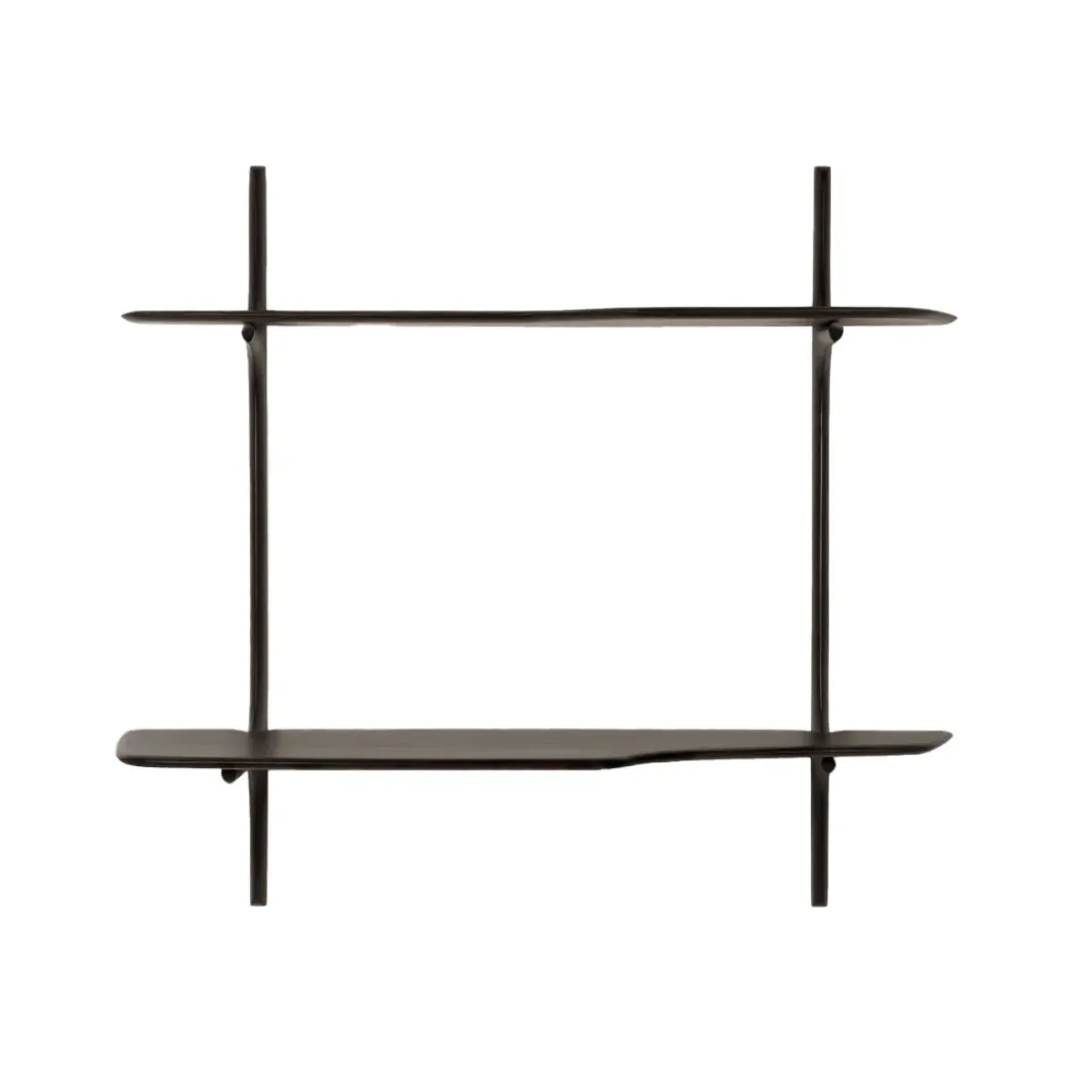 Ethnicraft Bureau Mural PI en Acajou Vernis - 140 x 48 x 126 cm > Etagères