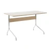 And Tradition Bureau Pavilion AV16 Linoleum Mushroom 4176 - Chêne / Pieds Chrome > Bureaux & Secrétaires