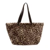 Hindbag Cabas Claude en fourrure - Léopard > Femme Recyclé|Sacs & Cabas