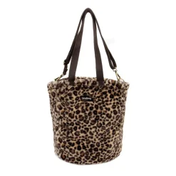 Hindbag Cabas Paul en fourrure - Léopard > Femme Recyclé|Sacs & Cabas