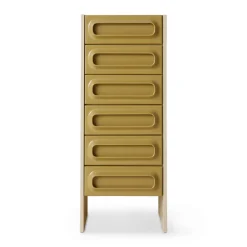 HK Living Cabinet Space Drawer - 45 x 40 x 113 cm - Sage u0026 Cream > Buffets, Armoires & Commodes