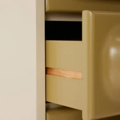 HK Living Cabinet Space Drawer - 45 x 40 x 113 cm - Sage u0026 Cream > Buffets, Armoires & Commodes