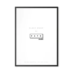 PSTR Studio Cadre Chêne - 50 x 70 cm > Affiches & Tableaux