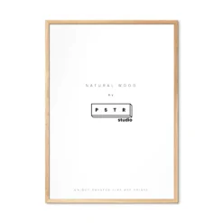 PSTR Studio Cadre Chêne - 30 x 40 cm > Affiches & Tableaux