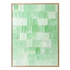 HK Living Cadre Peinture Abstraite - 75 x 100 cm - Verte > Affiches & Tableaux