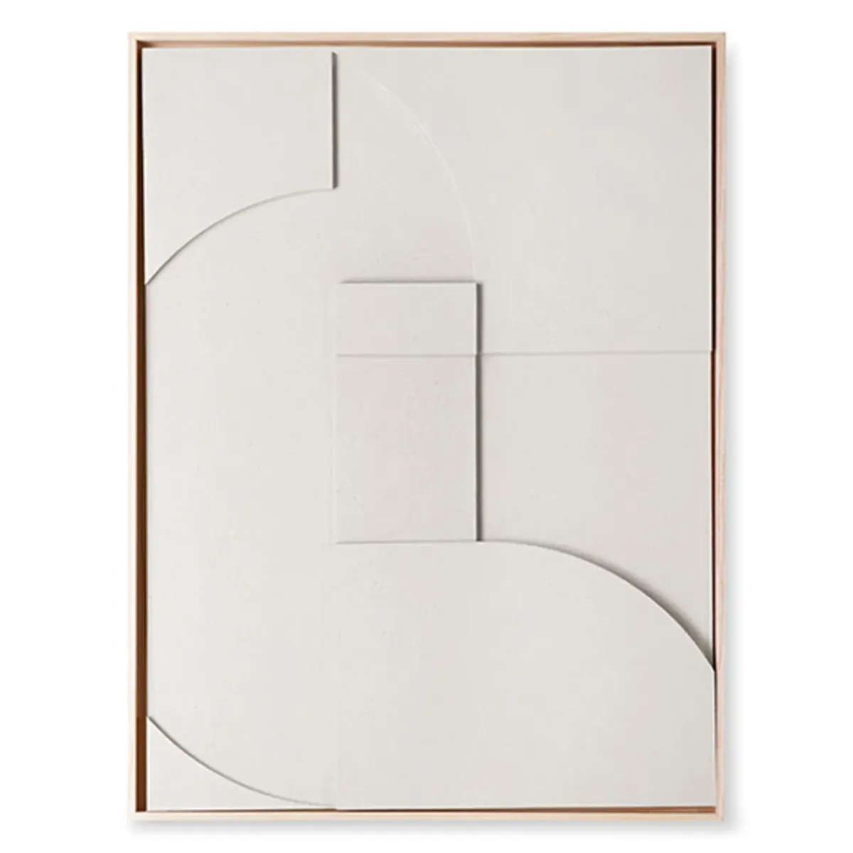 HK Living Cadre Relief Art A - 100 x 123 cm - XL > Affiches & Tableaux