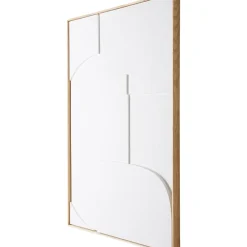 HK Living Cadre Relief Art A - 100 x 123 cm - XL > Affiches & Tableaux
