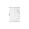HK Living Cadre Relief Art C - 40 x 50 cm - Blanc S > Affiches & Tableaux