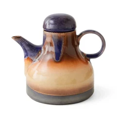 HK Living Cafetière Afternoon en Céramique 70'S - 19 x 14 x 17.7 cm > Ustensiles De Cuisine