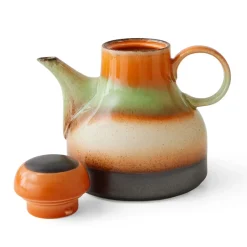 HK Living Cafetière Morning 70's en Céramique - 19 cm x 14 cm x 17.7 cm > Ustensiles De Cuisine