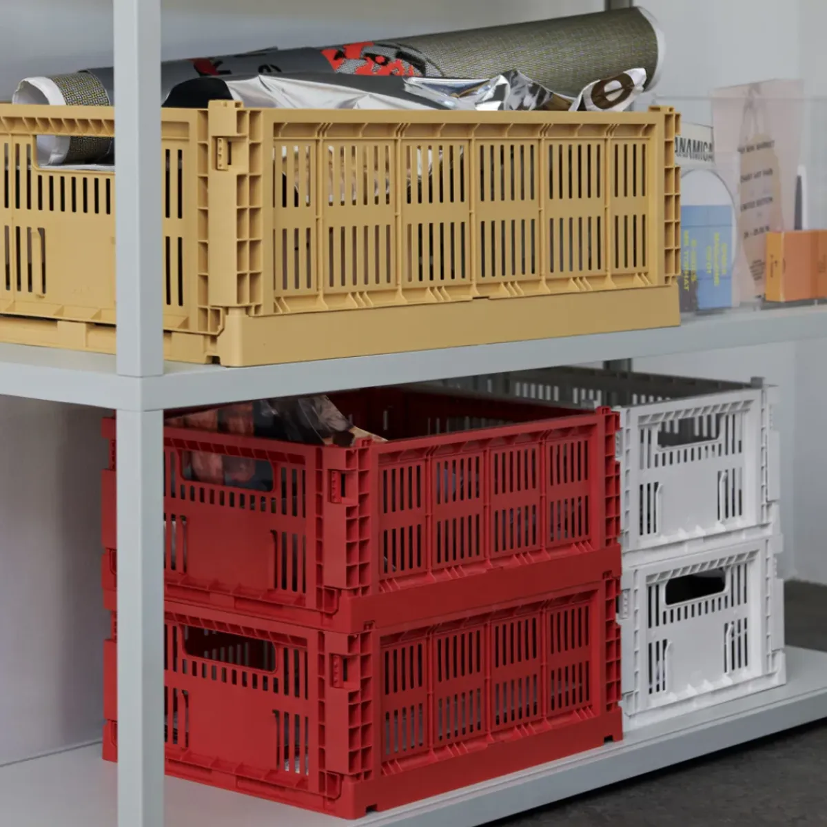Hay Caisse Crate M > Recyclé|Petits Rangements