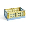 Hay Caisse Crate Mix S - Dusty Jaune > Recyclé|Petits Rangements