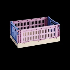 Hay Caisse Crate Mix S - Dusty Rose > Recyclé|Petits Rangements
